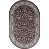Ковер Valencia deluxe d251 BROWN Овал